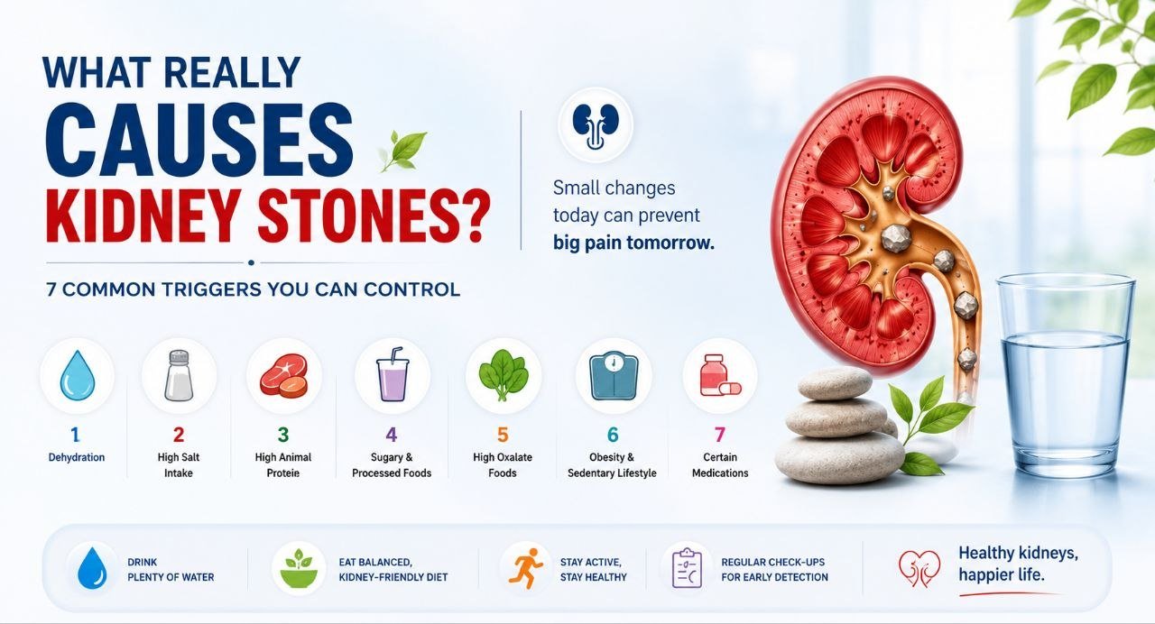 What Really Causes Kidney Stones? 7 Common Triggers You Can Control