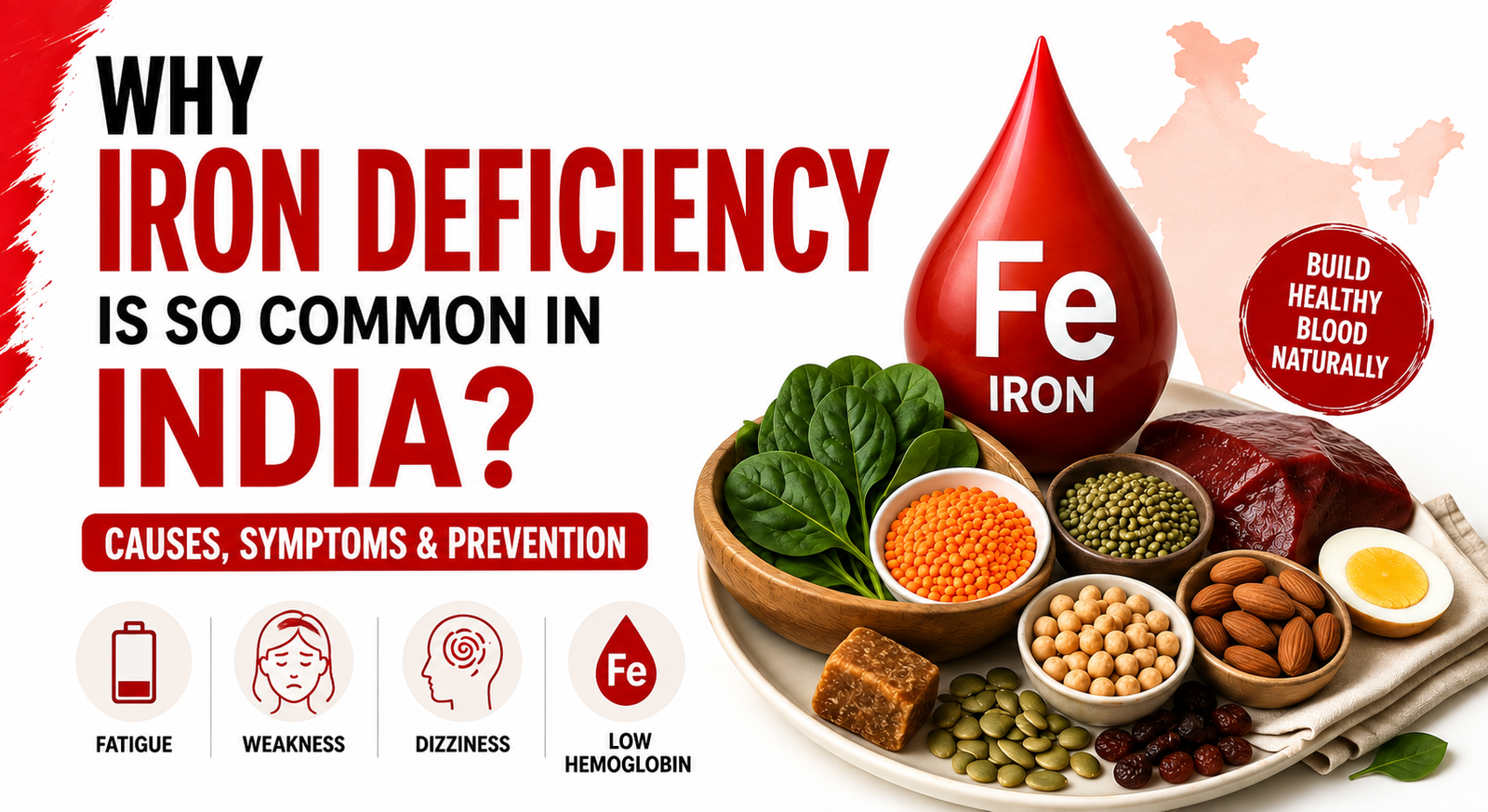 Why Iron Deficiency Is So Common in India