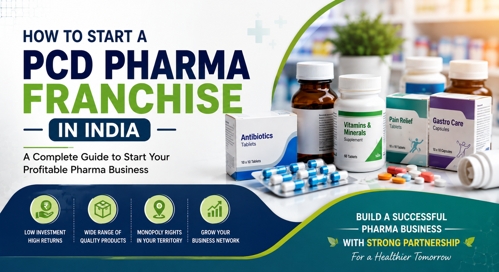 How to Start a PCD Pharma Franchise in India: Complete Guide for 2026